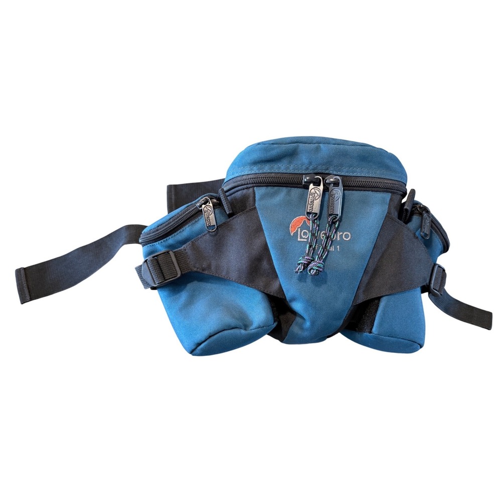 Lowepro Off Trail 1 Camera Waist‎ Pack Belt Bag Teal Black Modular Lens Pouches